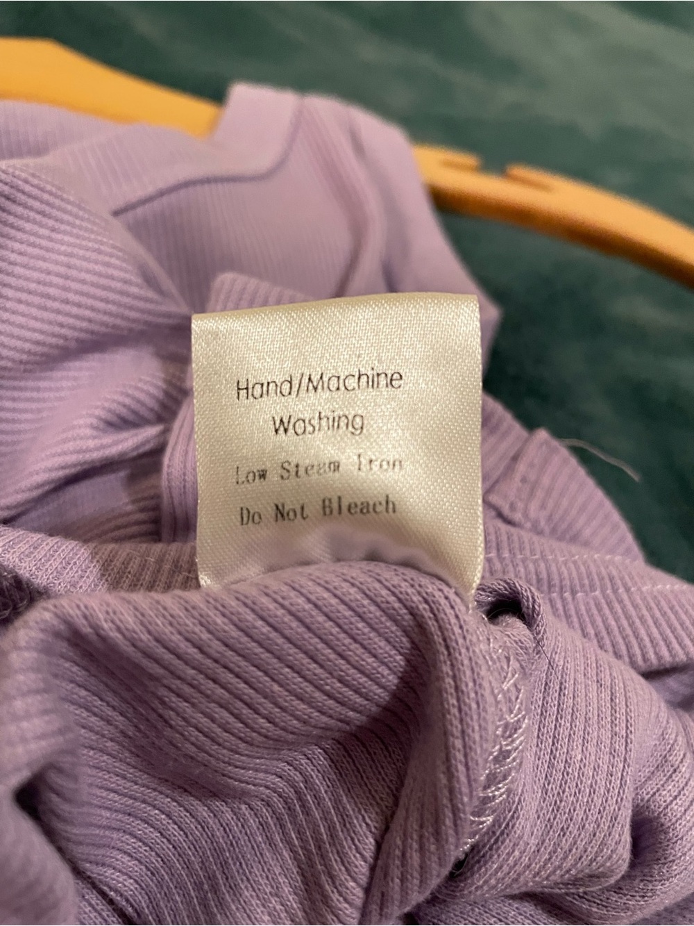 Lilac Ribbed Cropped Rib Tank Top - Picture 4 of 5